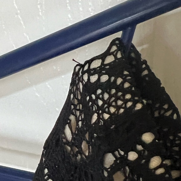 Boston Proper Lace Overlay Palazzo Pants - Picture 7 of 7